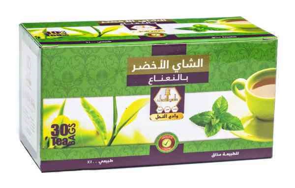 فوائد الشاي الاخضر بنعناع
