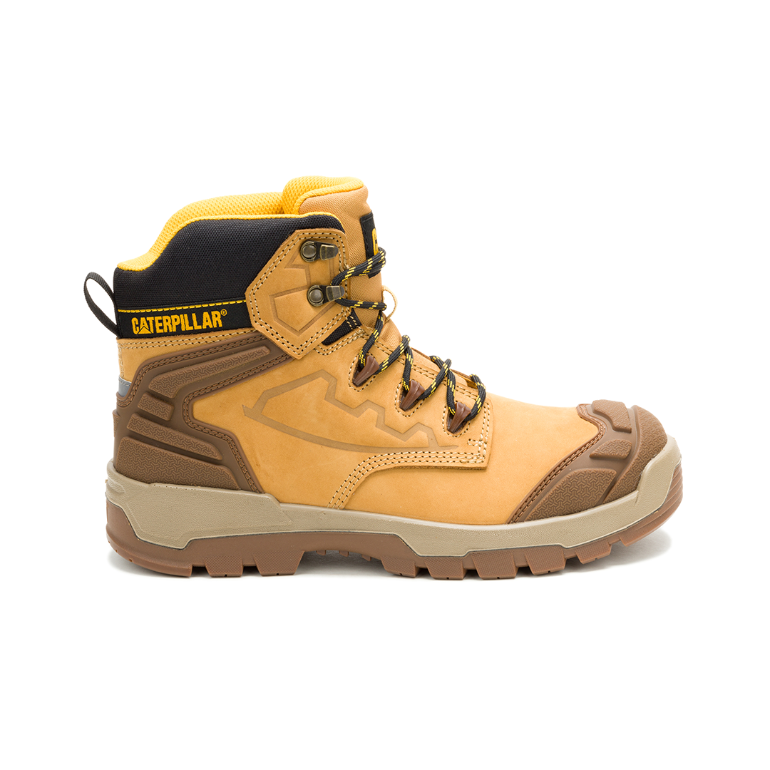 Caterpillar-Striver XL 6" S7 FO SC LG ST HRO For Honey Mens Steel  Toe Boots