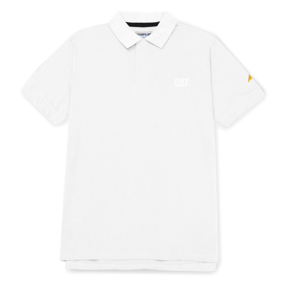 Cat-Logo Pique Polo For Men