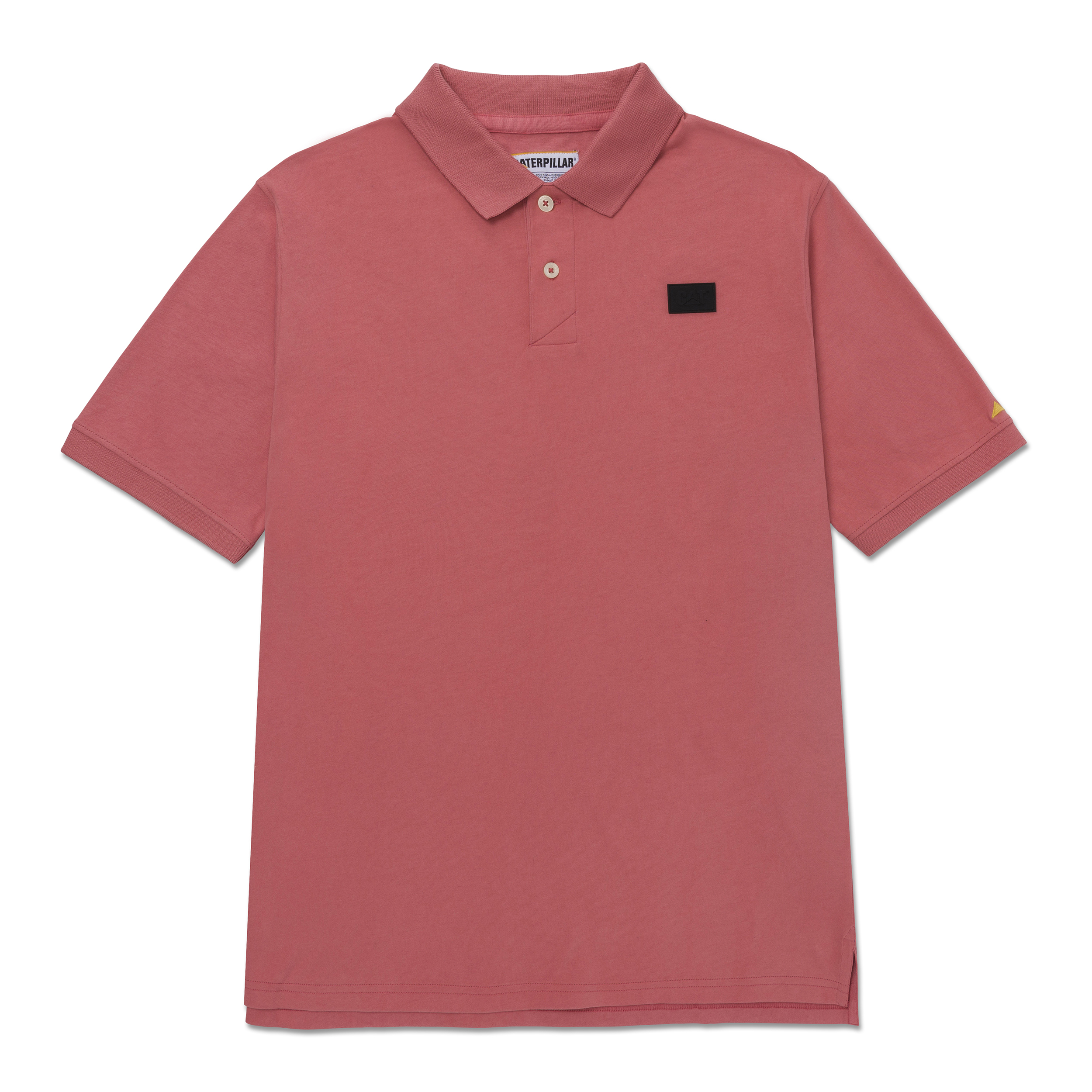 Caterpillar Men'S Jersey Polo T-Shirt Short Sleeve Color Sand