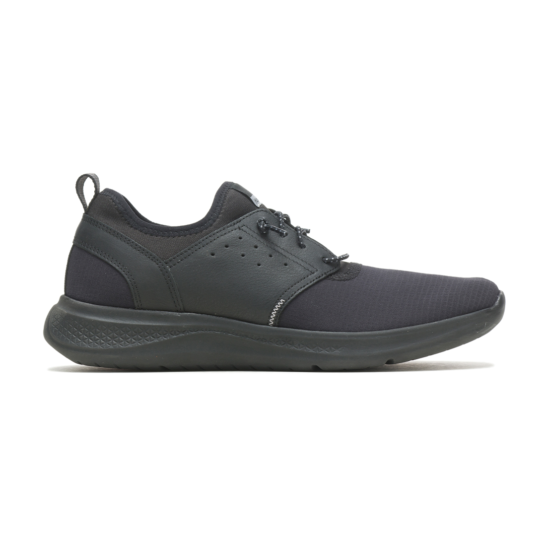 Hush puppies elevate bungee shoes bold black for men