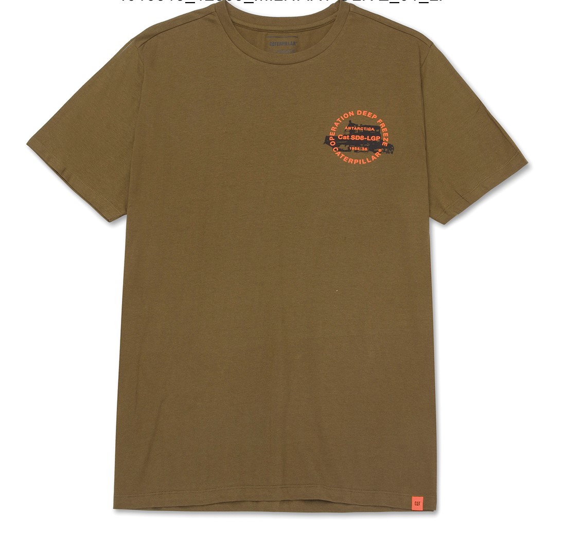 Cat-Operation Freeze Graphic T-Shirt For Men