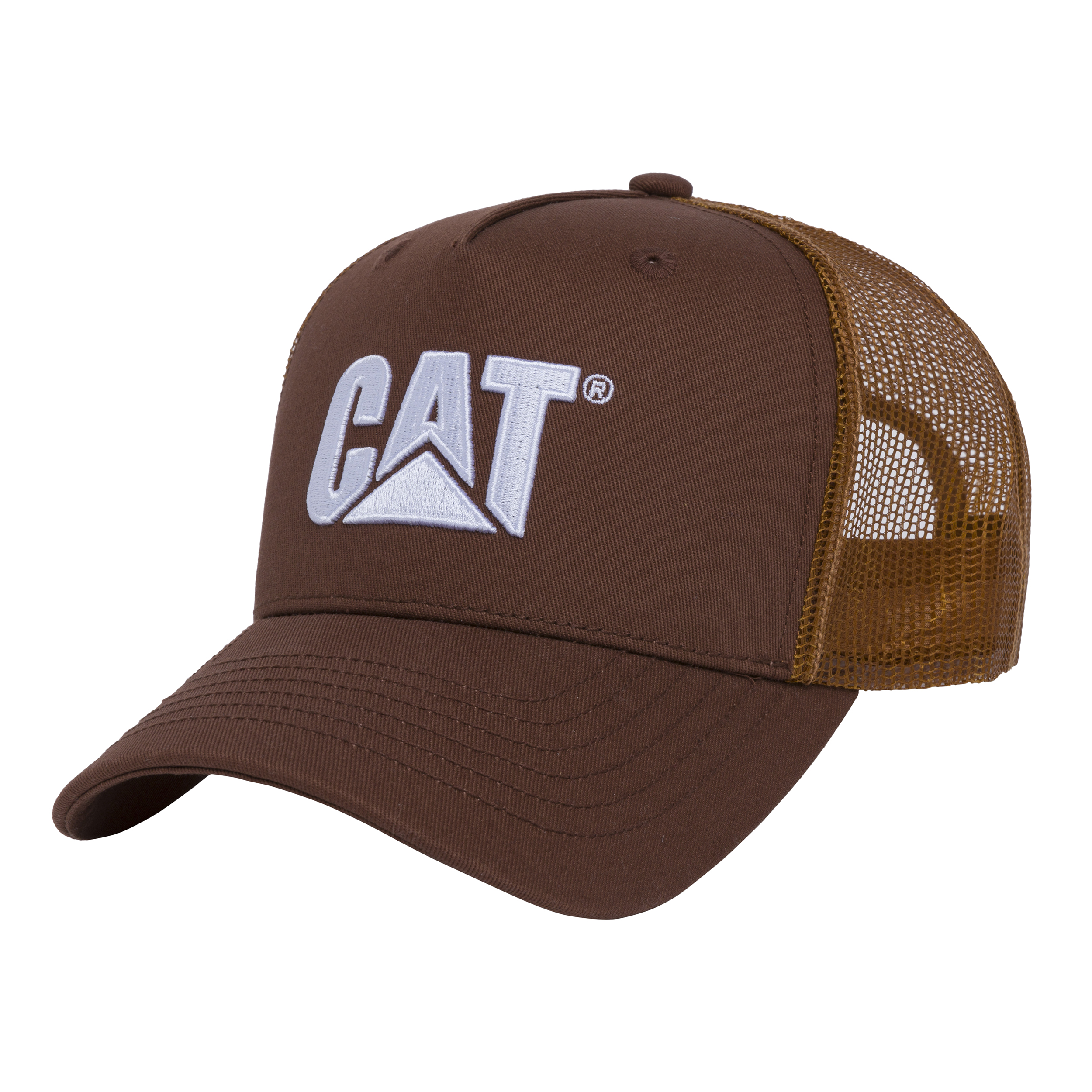 CAT-Trucker 2D Logo Hat