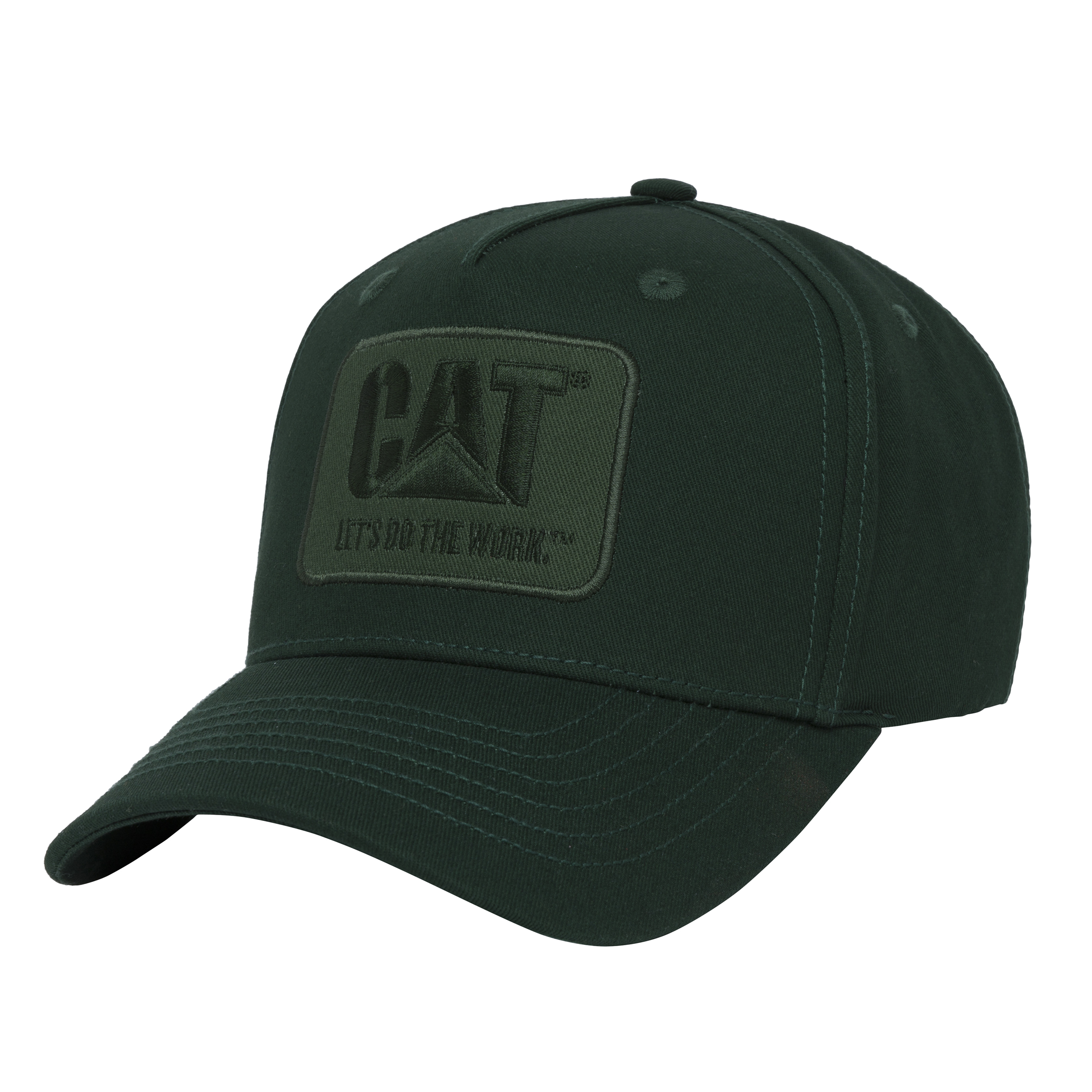 Caterpillar Men'S -Do The Work Logo Cap Green Color
