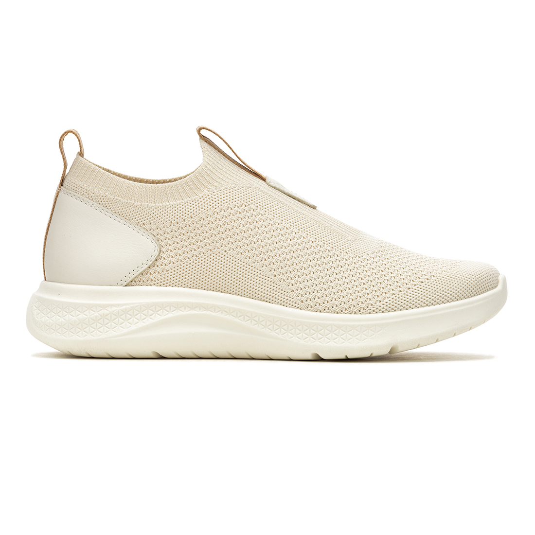 Hush Puppies- Elevate Knit Slip Shoes Vcream For Women