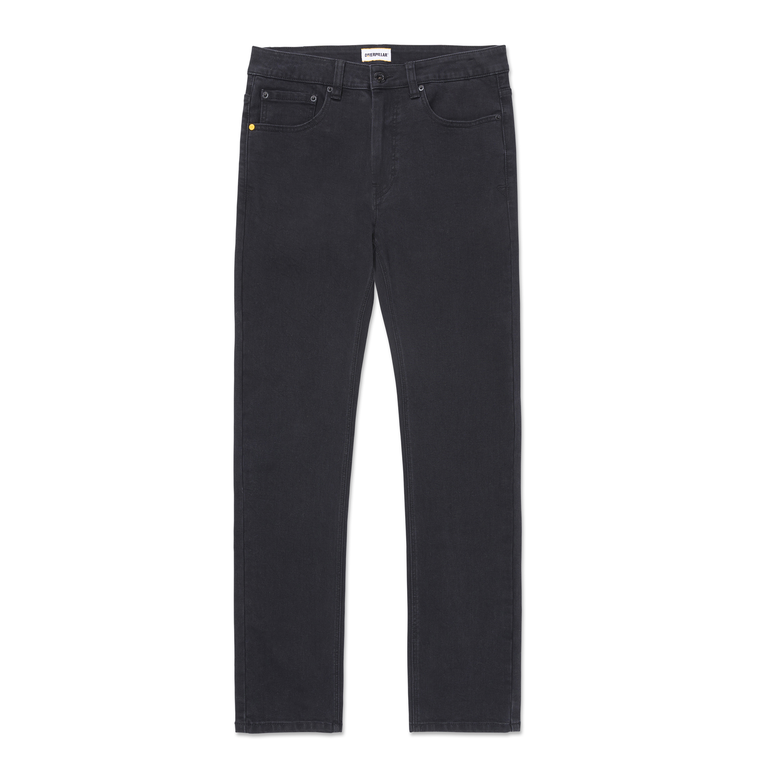 Caterpillar Men'S Triblend Stretch Denim Skinny Fit Jeans Black Color