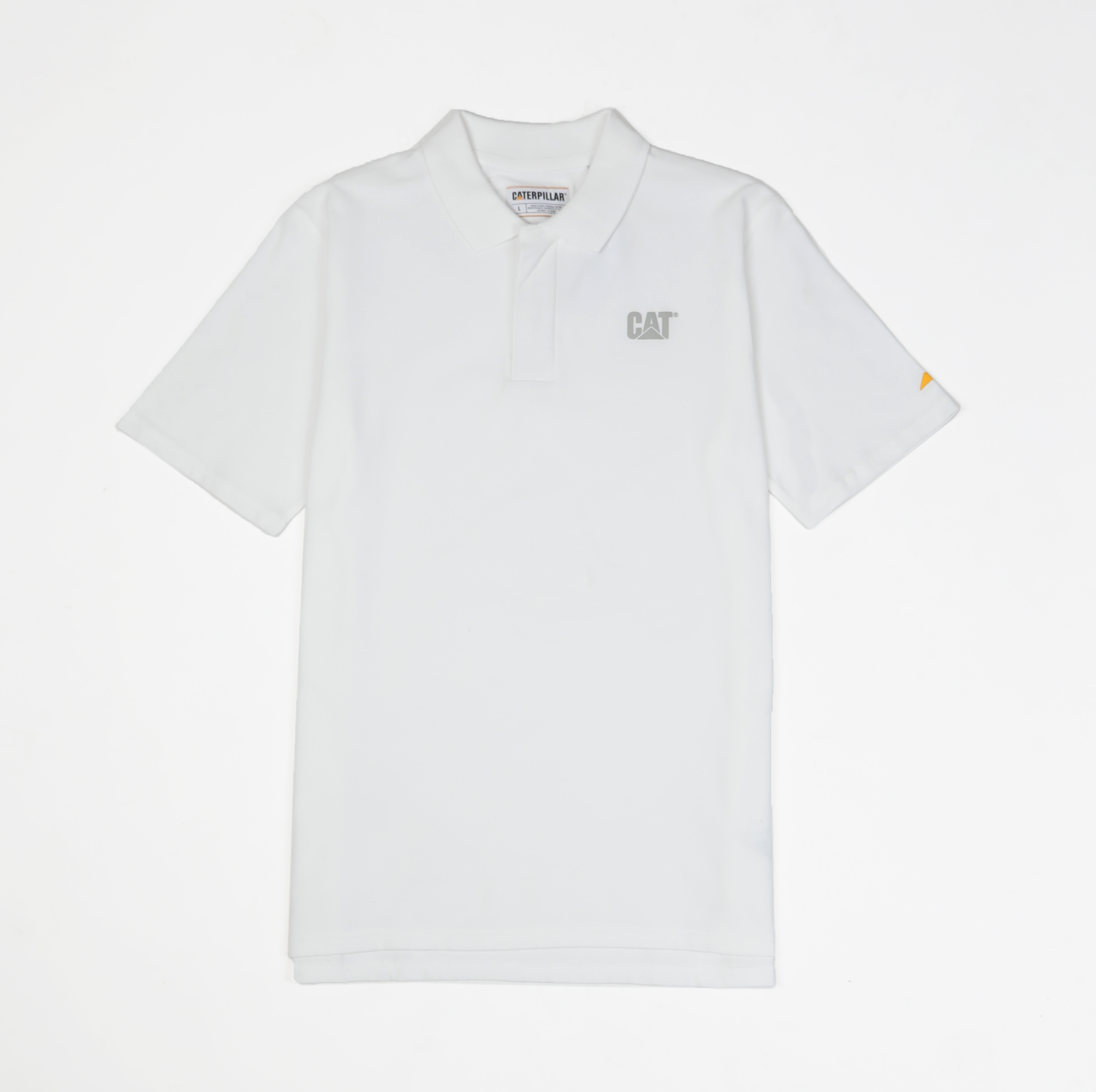 CAT-Logo Pique Polo For Men