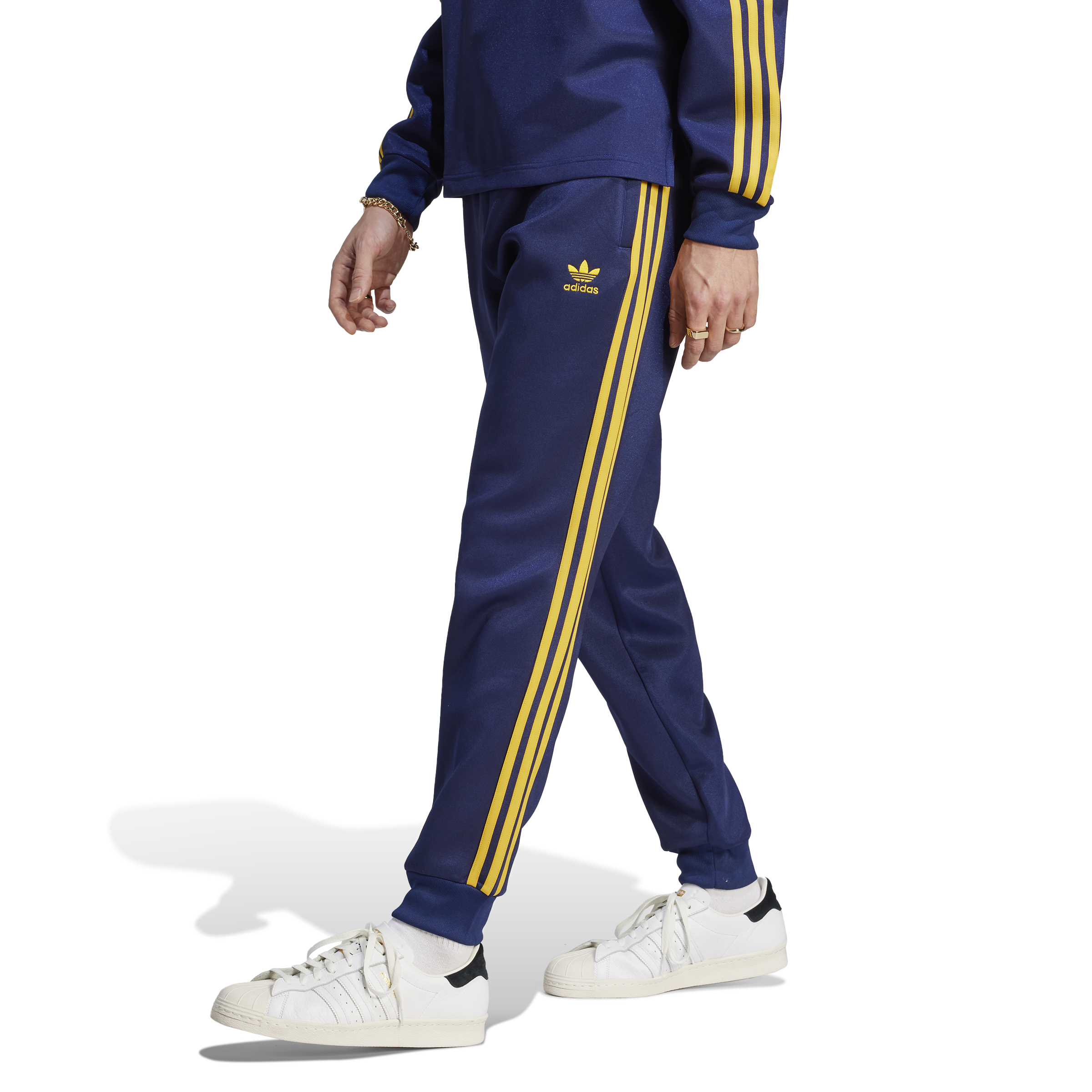 Adidas track pants bli\yel for men
