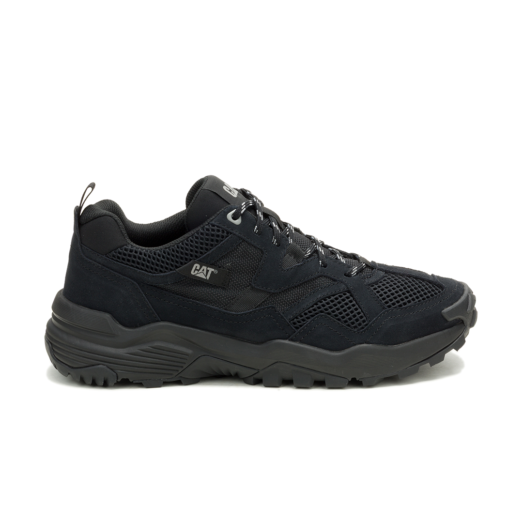 CAT-Grapple Suede Mesh Lightweight Black For Mens