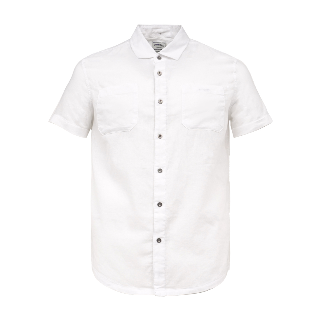 Cedro- Linnen/Cotton Shirt Relaxed Fit For Men