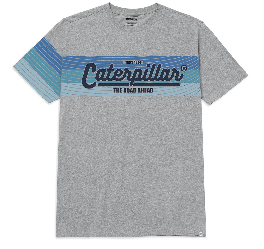 Cat-The Road Ahead Graphic T-Shirt For Men