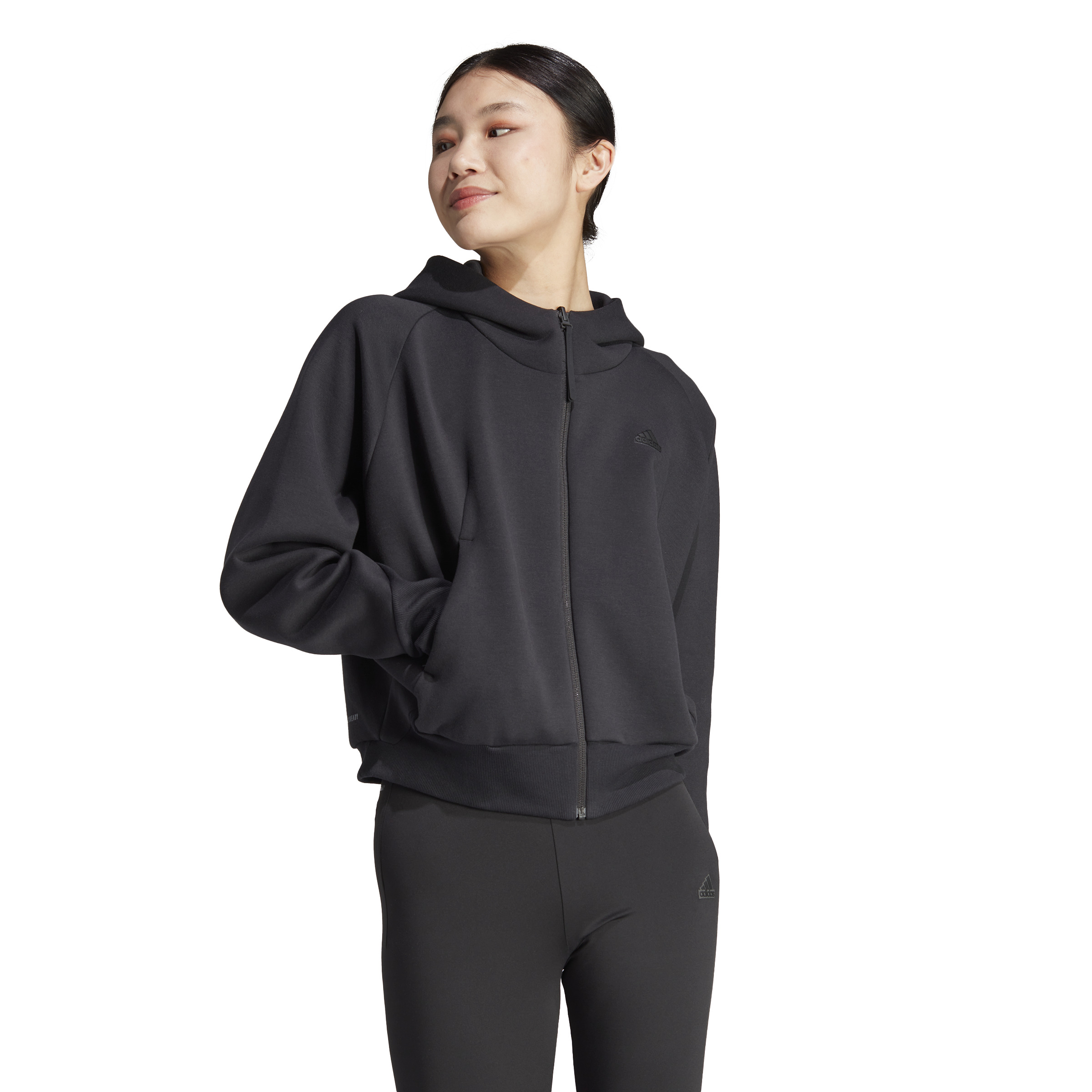 Adidas z.n.e hoodie black for women
