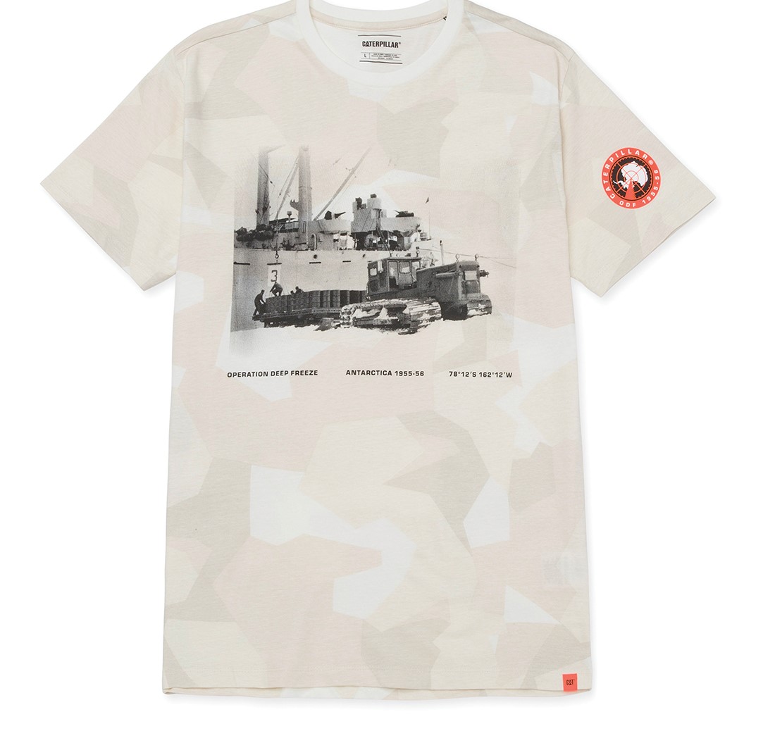Cat-Operation Freeze Graphic T-Shirt For Men