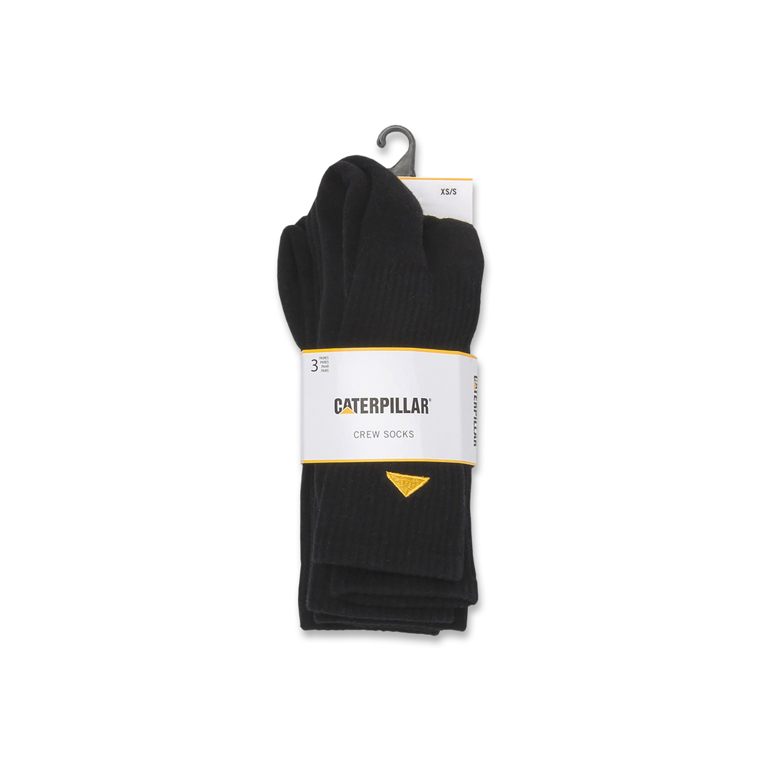 Cat-3Pairs Basics Crew Sock For Men