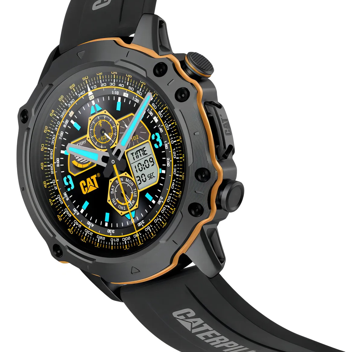 CAT SMARTWATCH – BLACK SILICONE