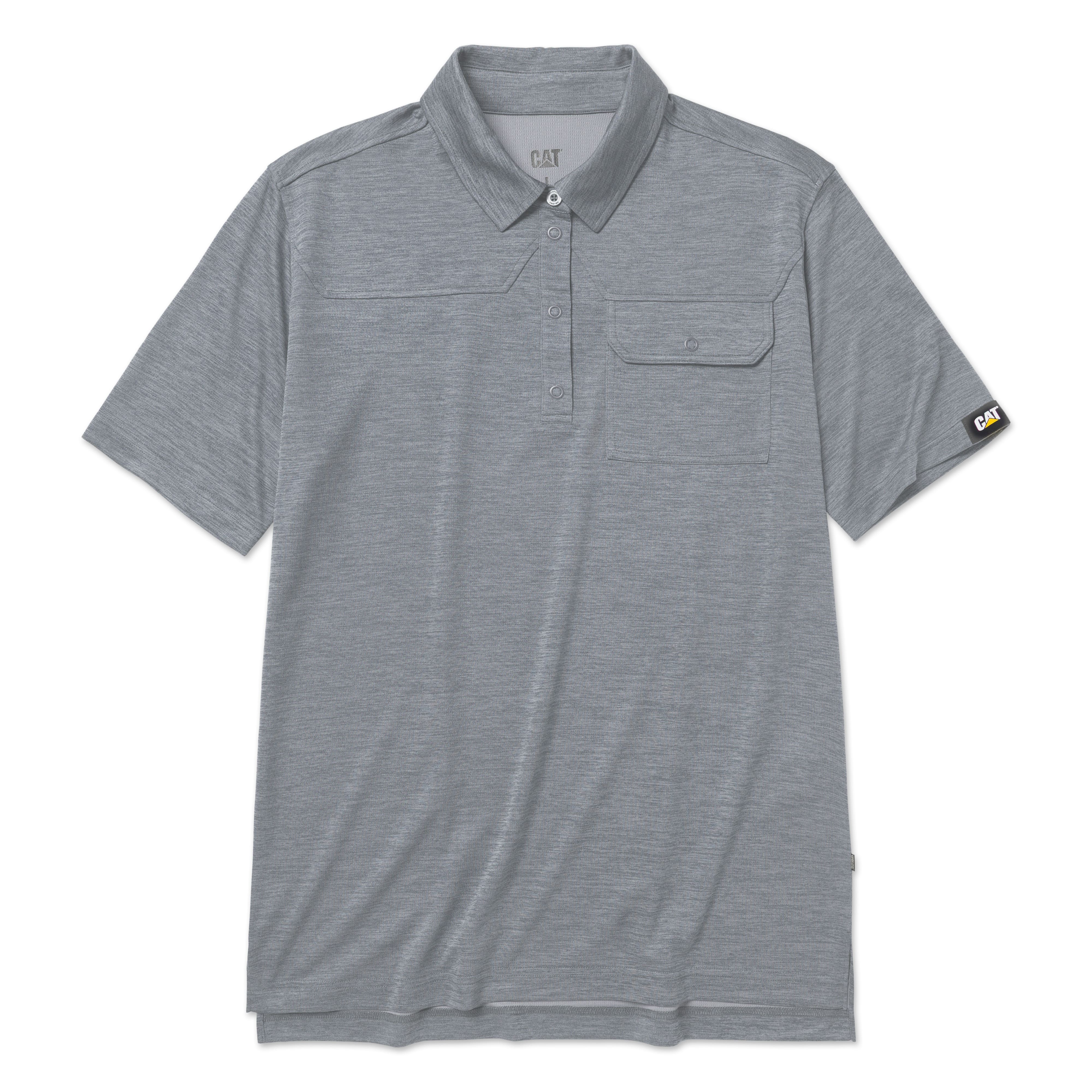 CAT-Cooling Lightweight Pocket Polo T-Shirt For Men