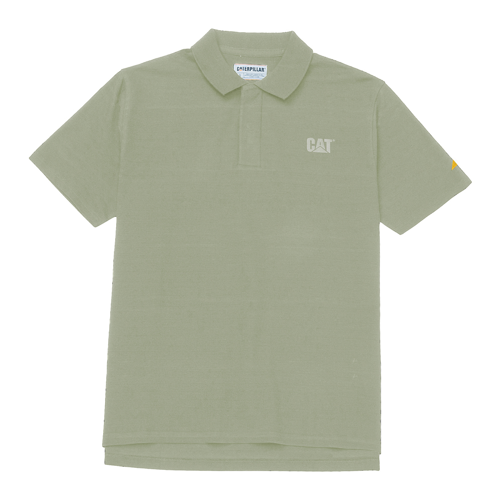 Cat-Logo Pique Polo For Men