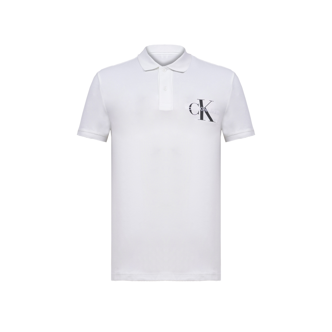 Calvin Klein cotton polo shirt with brand's logo