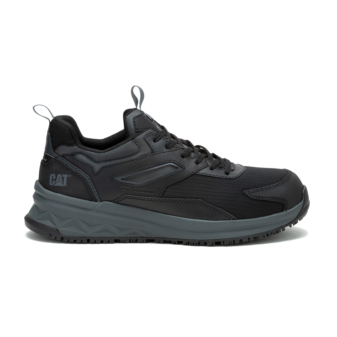 Caterpillar Men’s Streamline Runner CCT Composite Toe – Safety Shoes Lightweight – Black