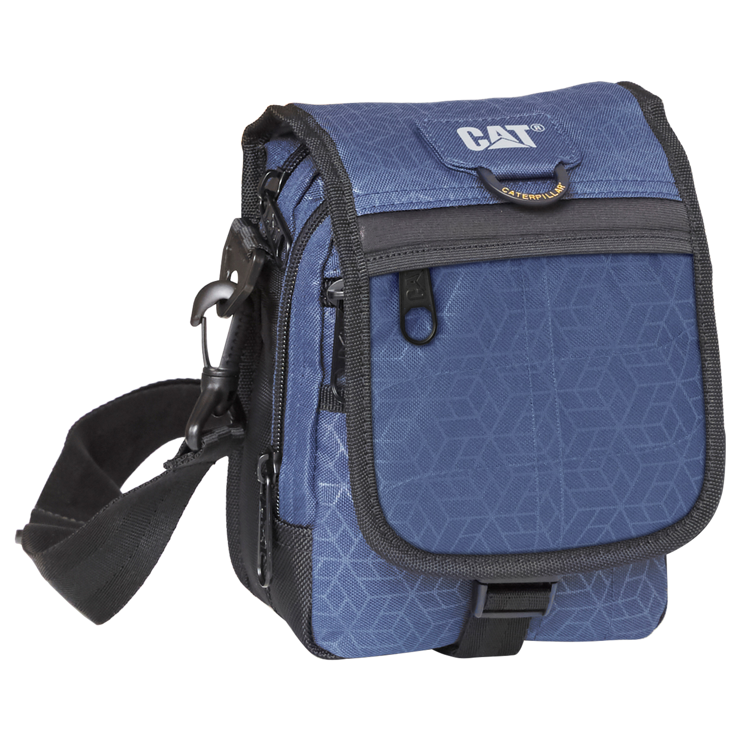 Cat-Utility Bag Navy blue  Embossed