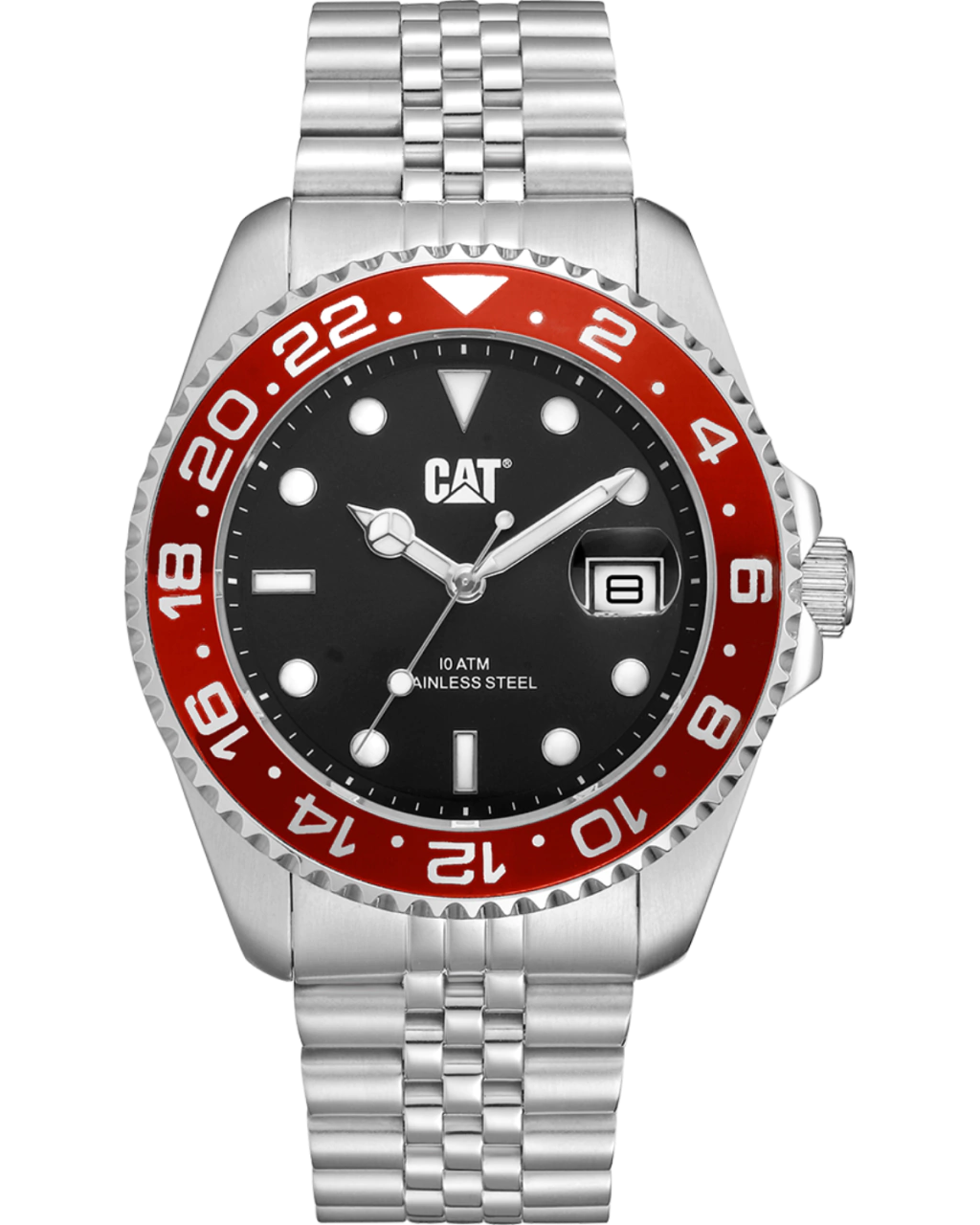 CAT R‑Type Men’s Analog Watch – Stainless Steel