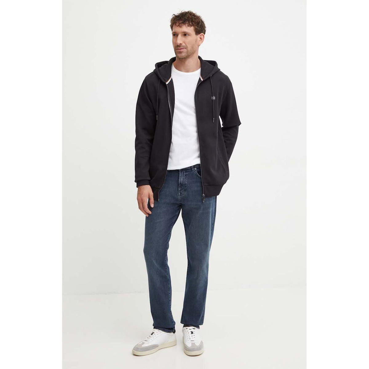 Hugo Boss-Long Sleeves Regular Fit Sweatshirt