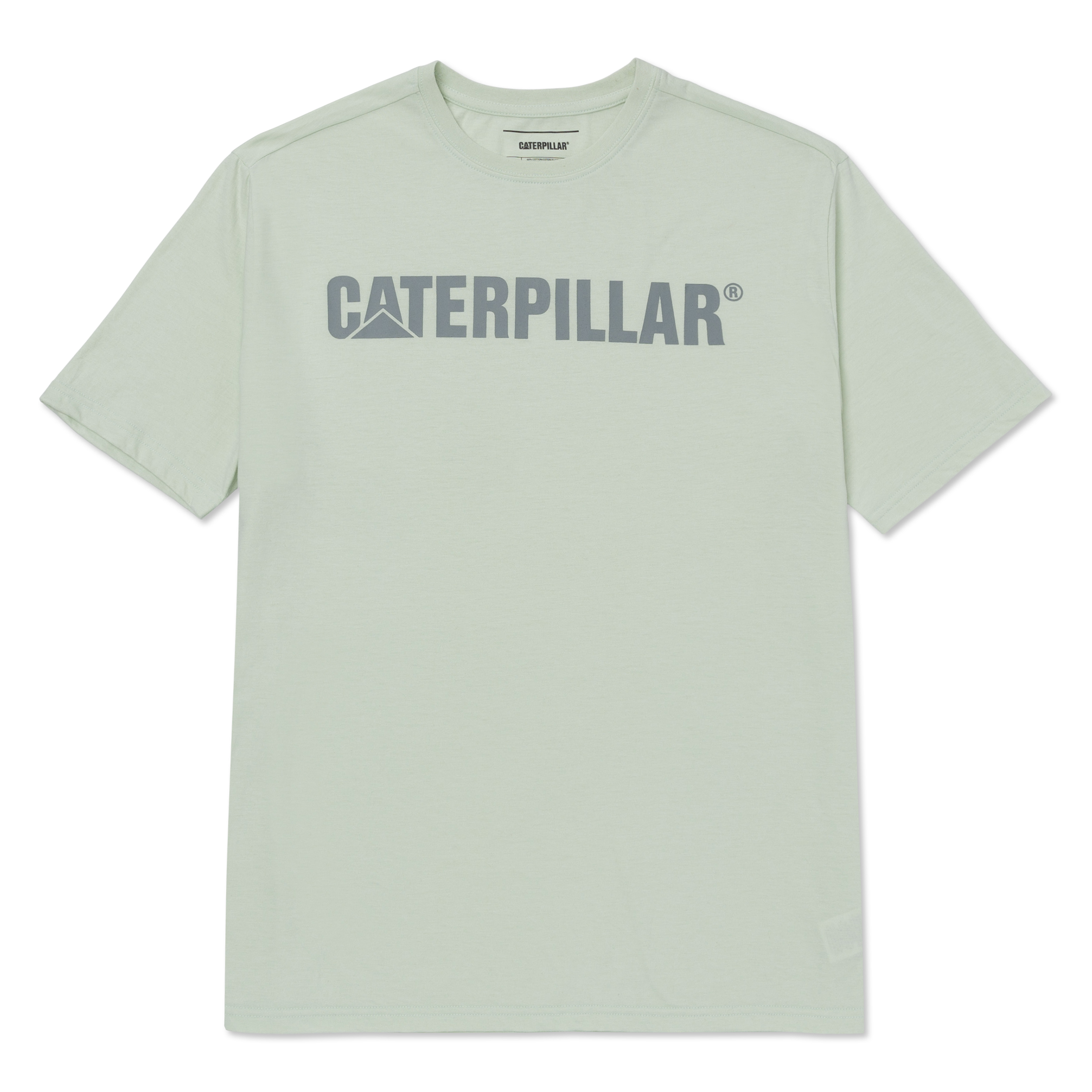 Caterpillar Men'S Logo Short Sleeve T-Shirt Green Color