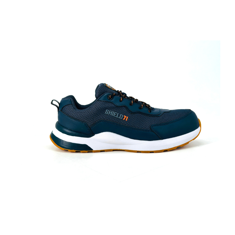 Shield71 ENDURA CT MESH Men’s Safety Shoes | Lightweight Composite Toe, Composite Plate, Slip-Resistant, ESD Protection, S1P Certified Work Shoes