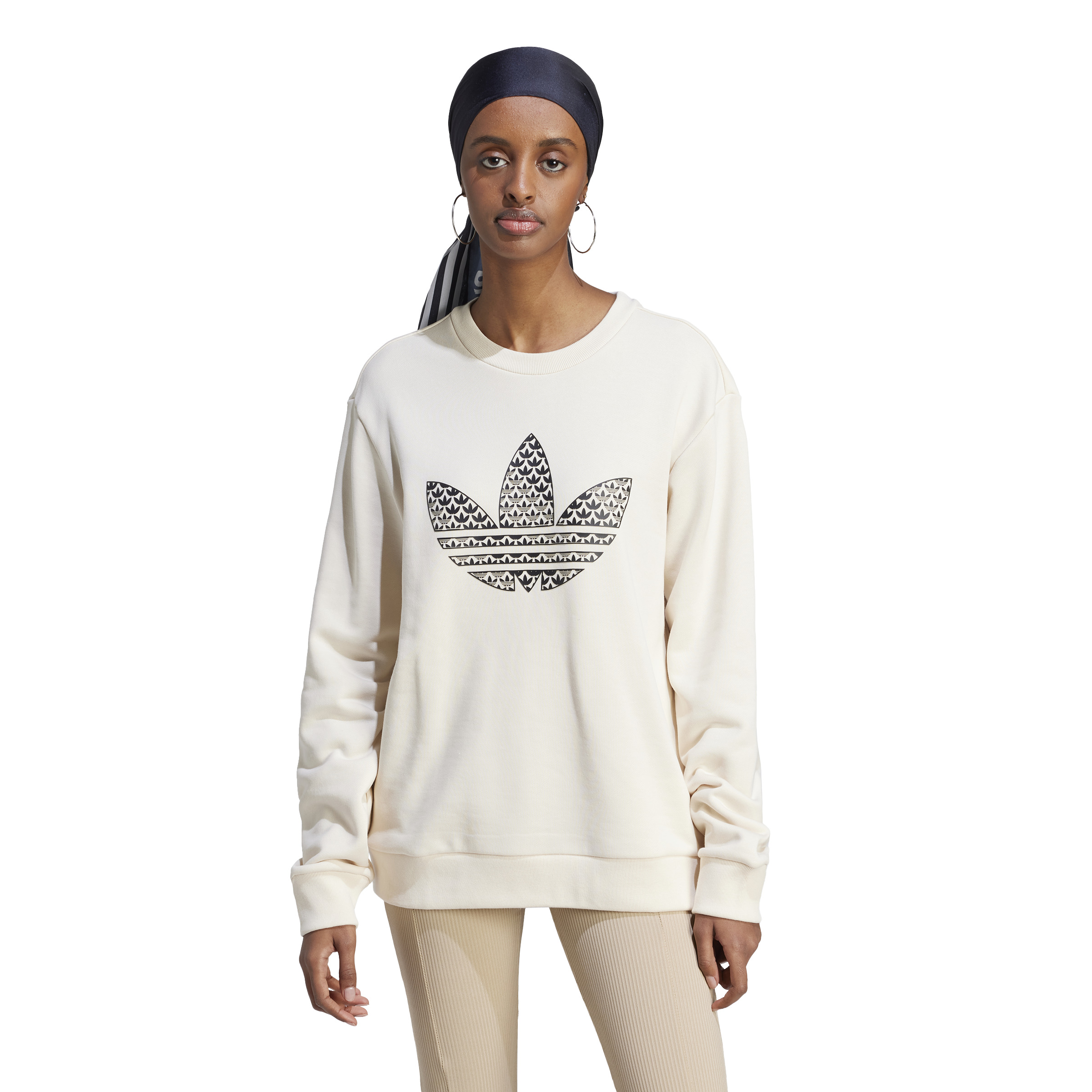 Adidas mngram T-shirt white for women