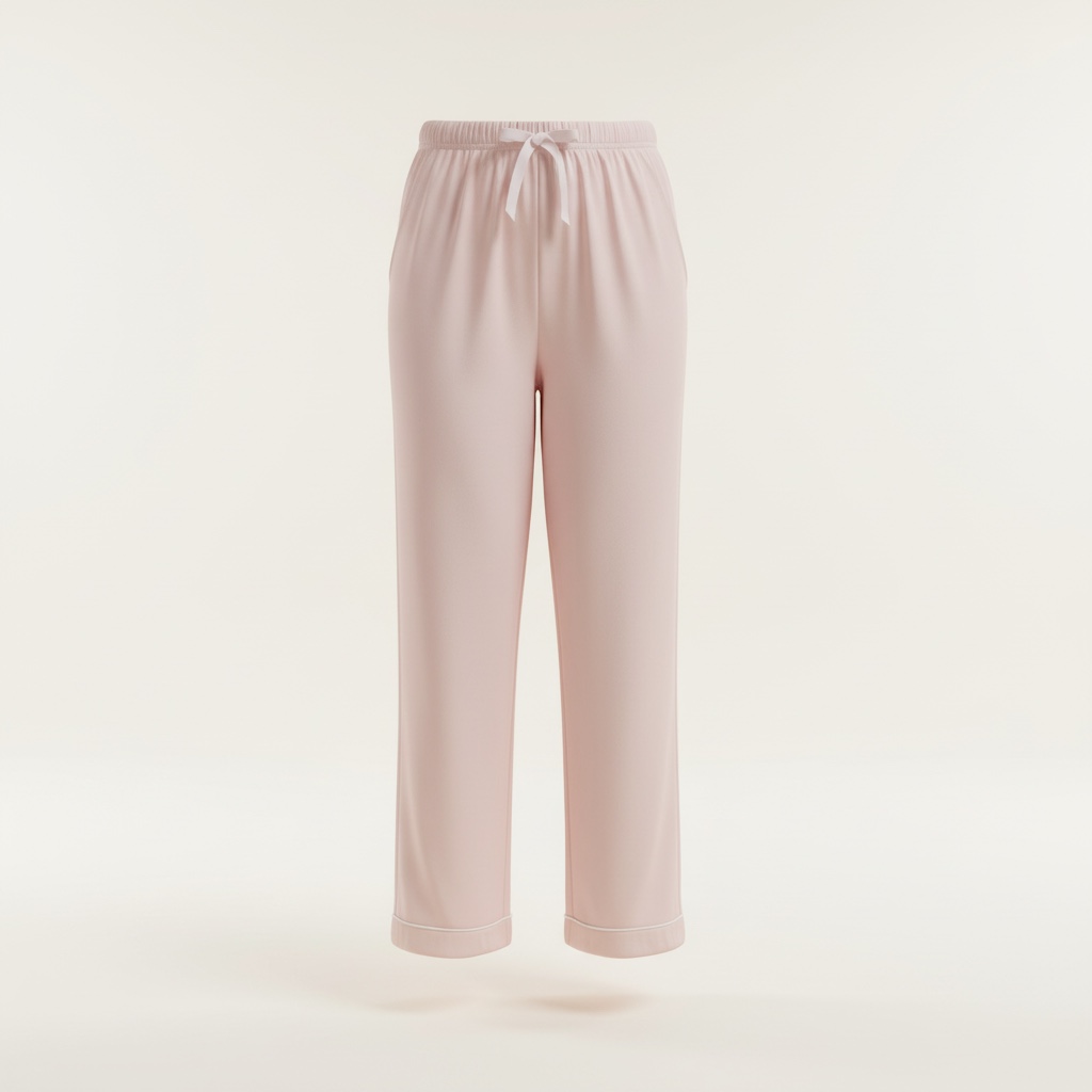 sleepwear wasan modal pajama pants breathable fabric soft pink