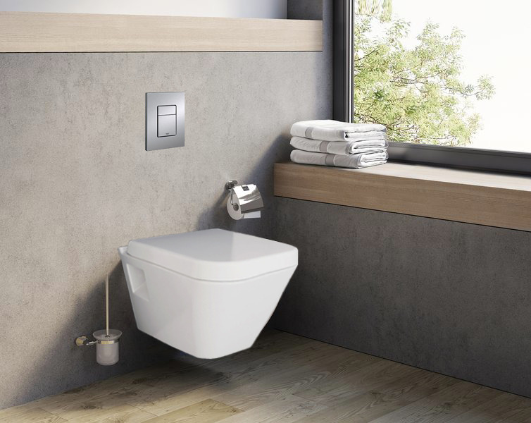  سيفون مخفي جروهي مع ضغطة مربعة كامل GROHE 