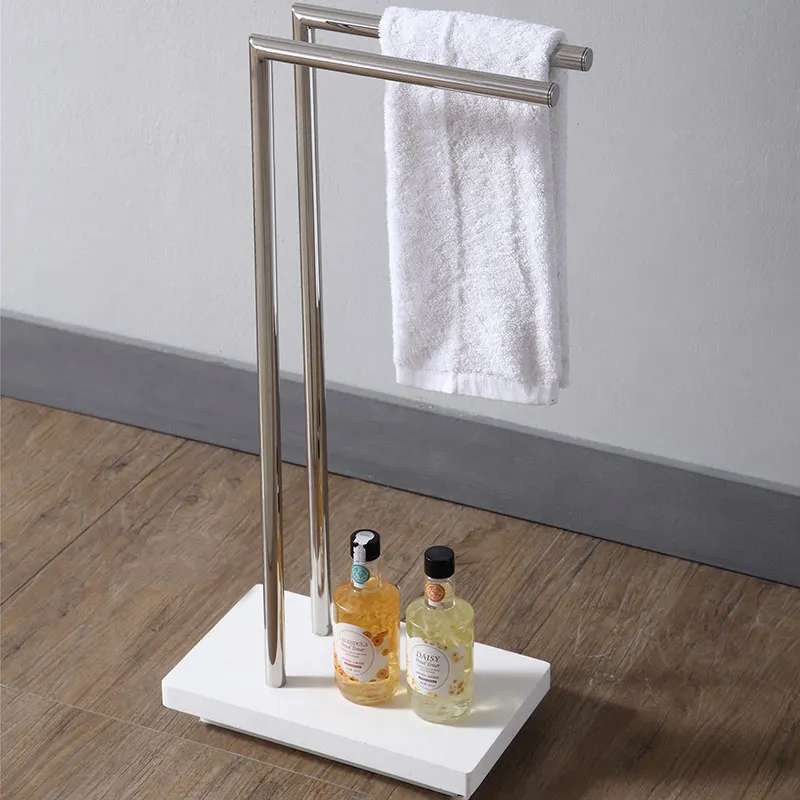  علاقة منشفة قاعدة حجر صناعي ابيض مقاس 18x31cm فيركو VERCO 
