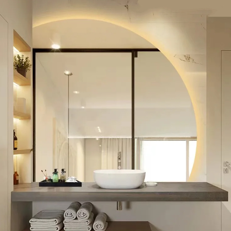 مرايا ربع دائرة  ساعة (L)  مقاس 150x85 cm فيركو - VERCO 