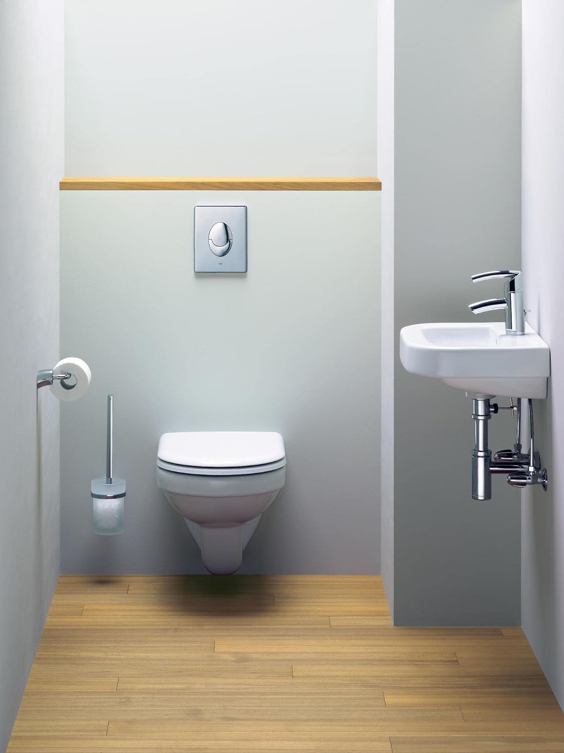  سيفون مخفي جروهي مع ضغطة دائرية كامل GROHE 