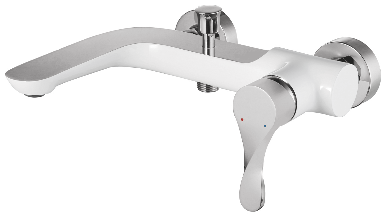  خلاط دش ابيض كروم فيركو VERCO 