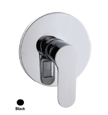  SCHMITT-SMART 7065  خلاط طهارة مخفي مع قاعدة دائري اسود 