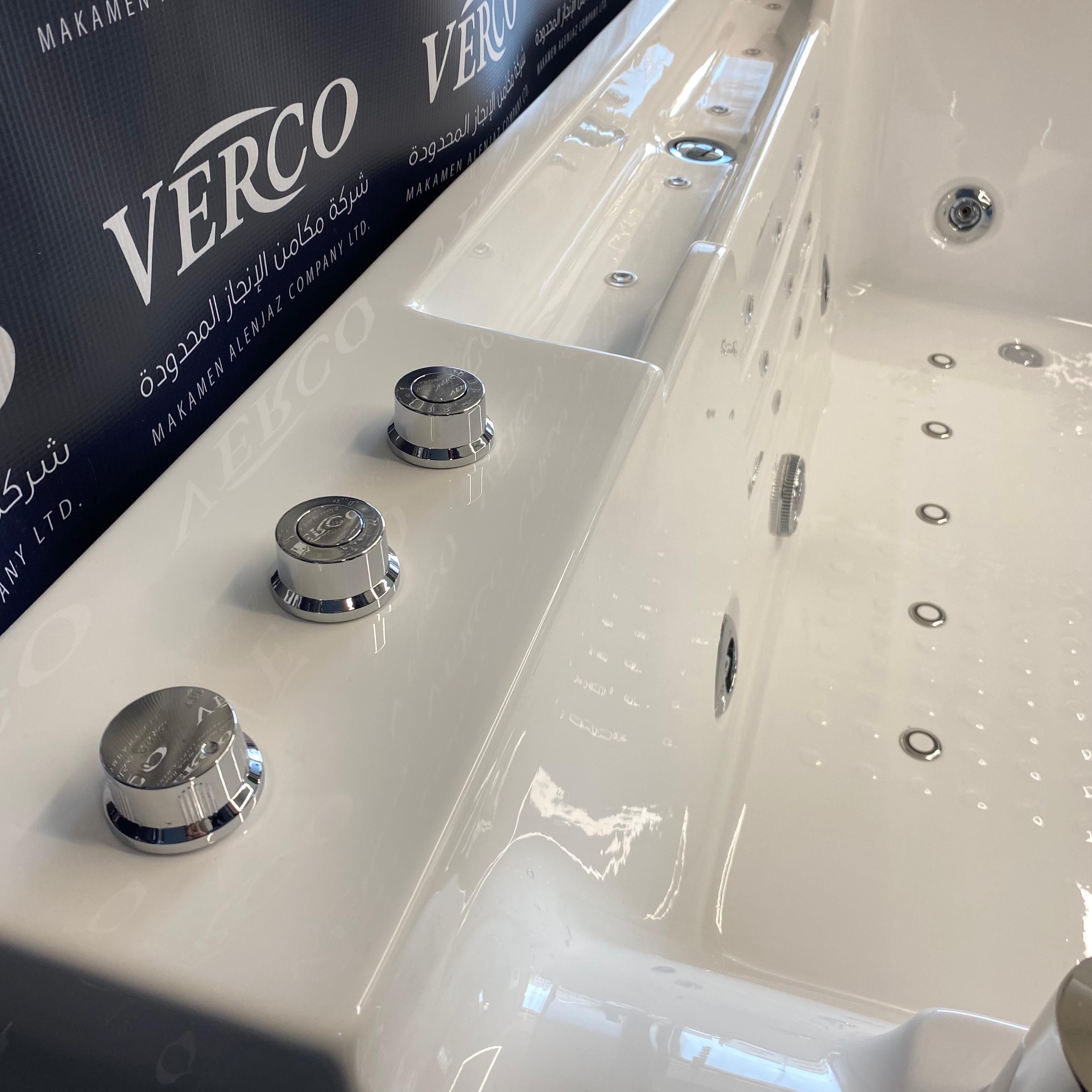  جاكوزي مستطيل مقاس VERCO 190*100 cm 