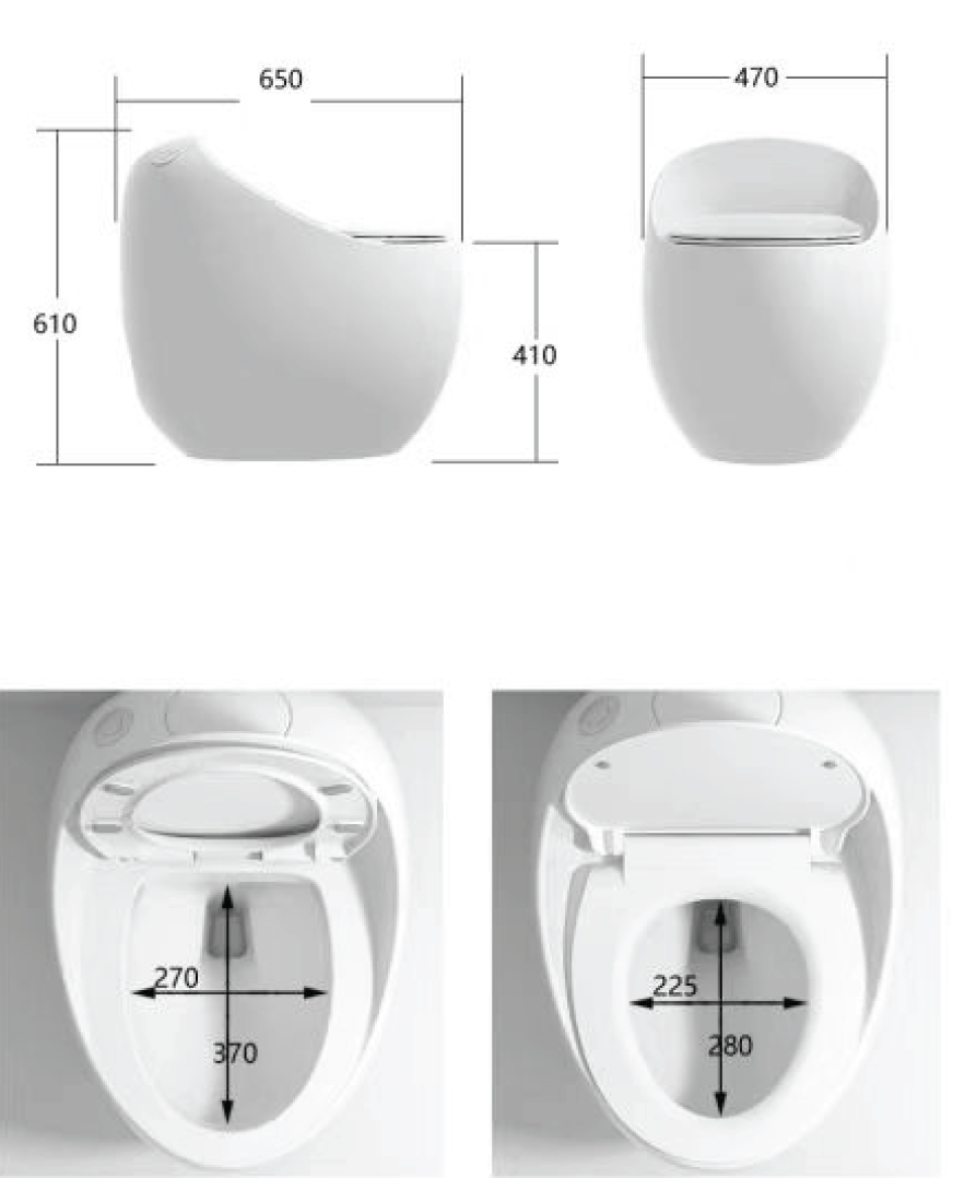  كرسي فرنجي ابيض دائري فيركو مقاس VERCO 25cm 