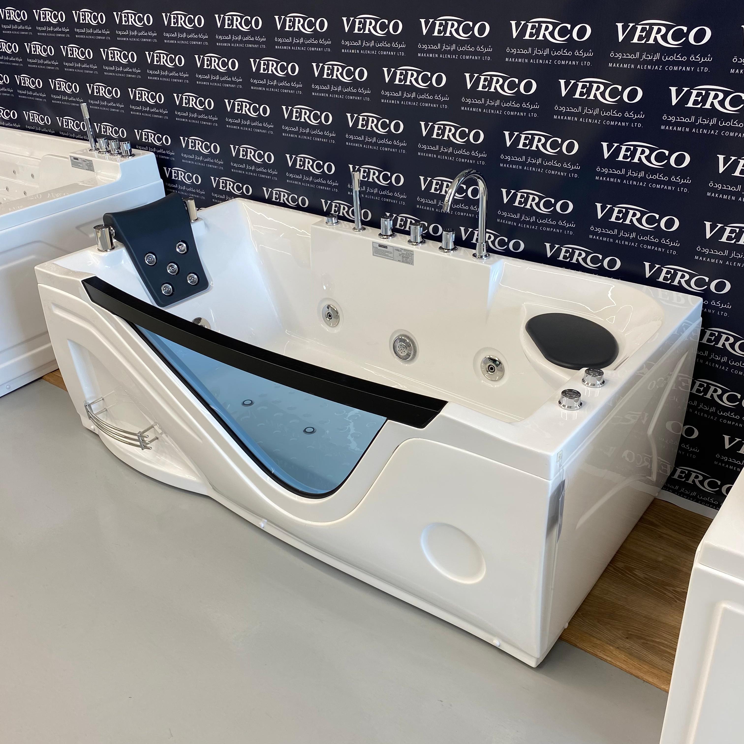  جاكوزي فيركو فاخر ابيض VERCO 180*93 cm 