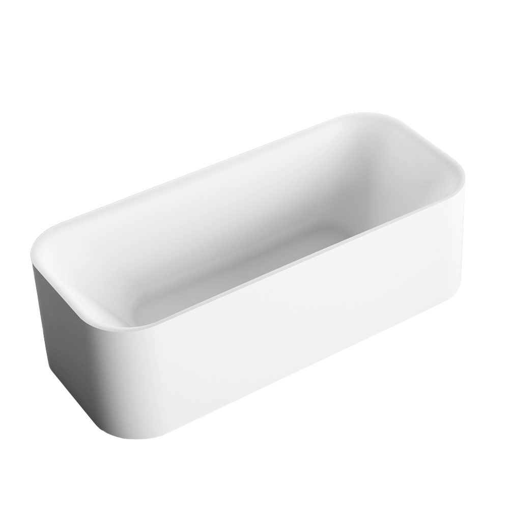  مغطس / بانيو ديكور فاخر ابيض فيركو مقاس VERCO 170X75 cm 