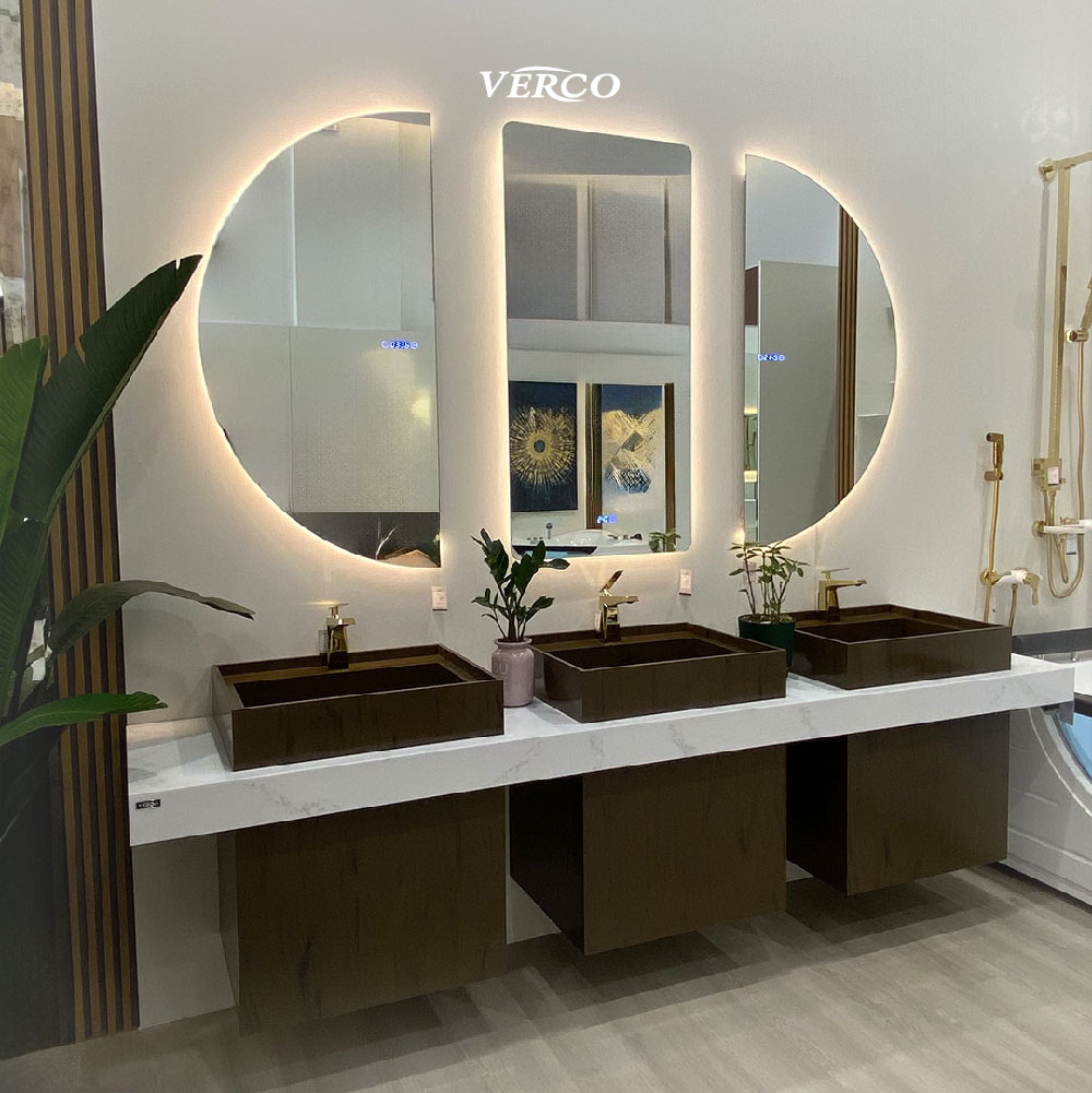  مغسلة تصنيع رخام فيركو تفصيل حسب الطلب مقاس 50*260 VERCO 
