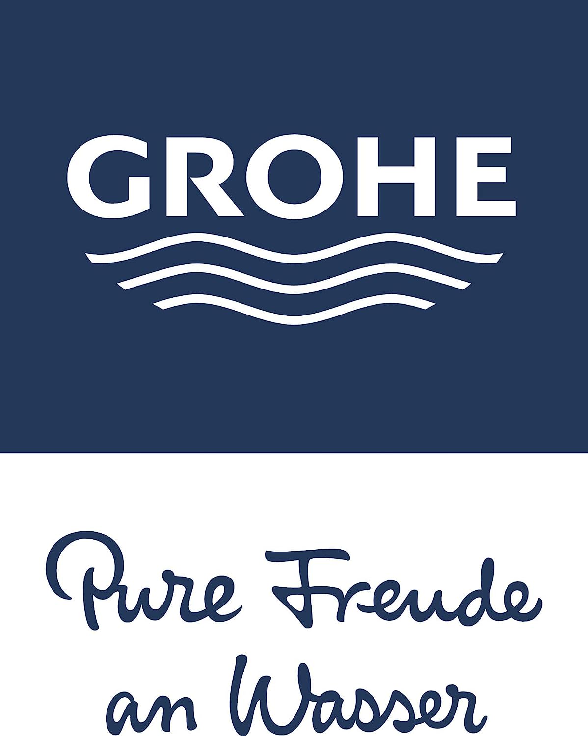  سيفون مخفي جروهي مع ضغطة مربعة كامل GROHE 