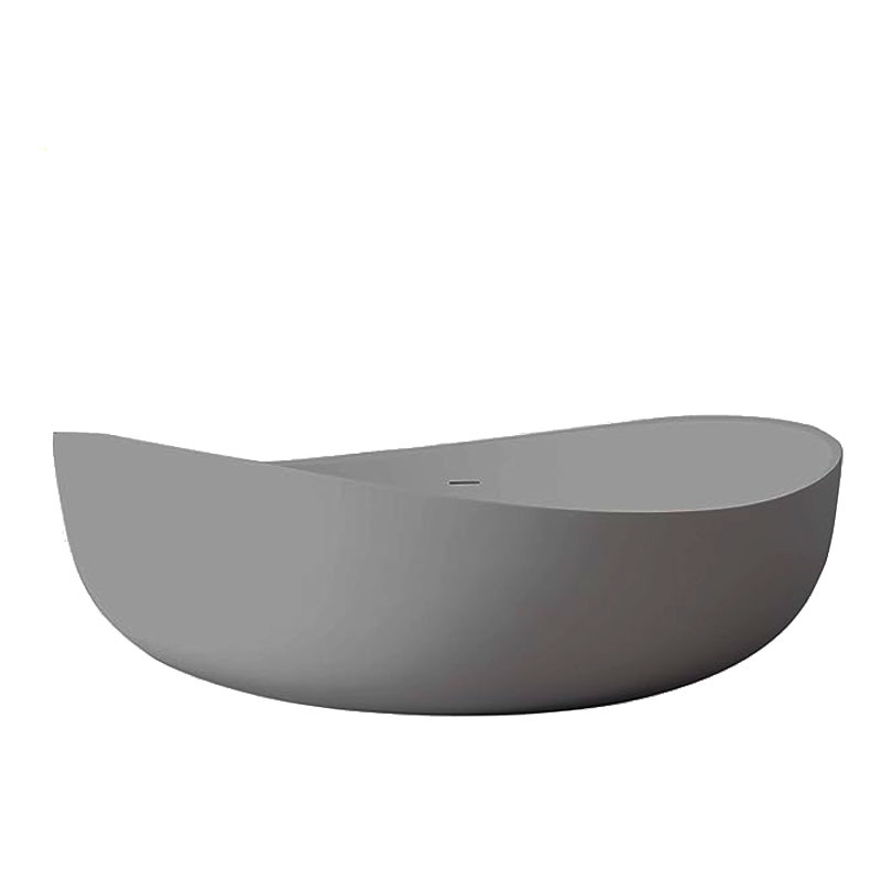  مغطس / بانيو ديكور فاخر matt gray فيركو مقاس VERCO 180X110 cm 