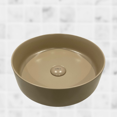  حوض مغسلة خارجي بيج  مقاس 36X36 cm فيركو  VERCO 