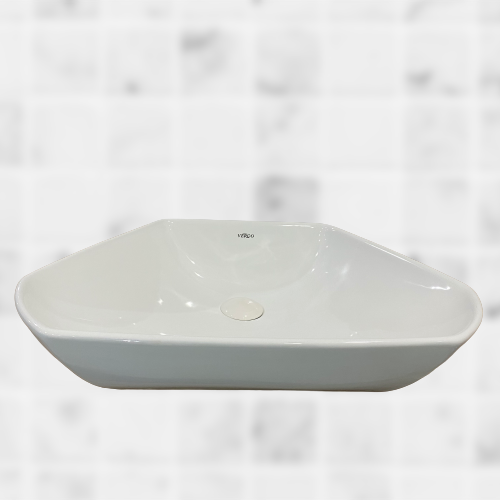   حوض مغسلة خارجي ابيض مقاس 60X41 cm  فيركو  VERCO  