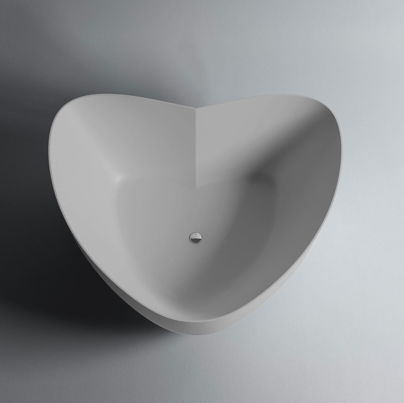  مغطس / بانيو ديكور فاخر ابيض فيركو مقاس VERCO 150X130 cm 