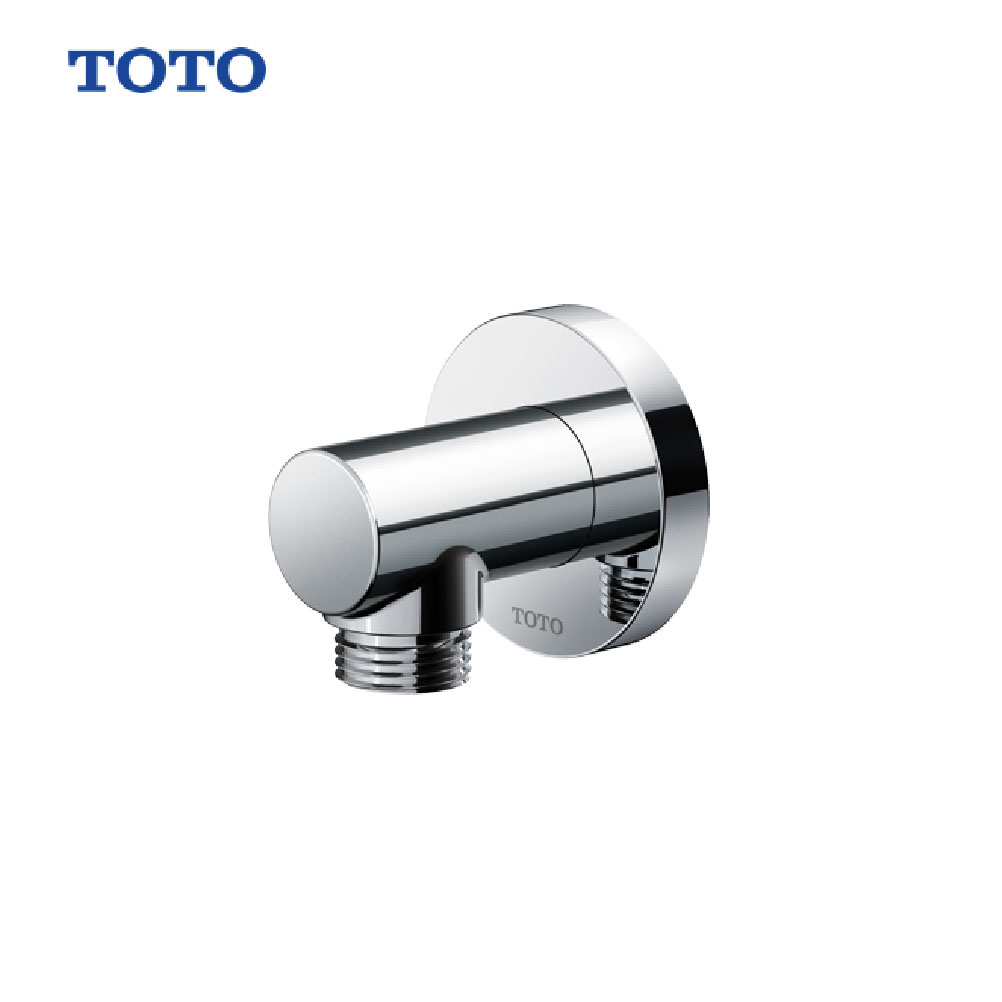  TOTO TBW01014B  كوع جداري دائري كروم 