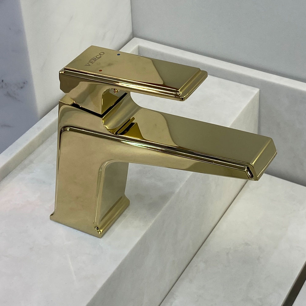  خلاط مغسلة ذهبي فيركو VERCO 
