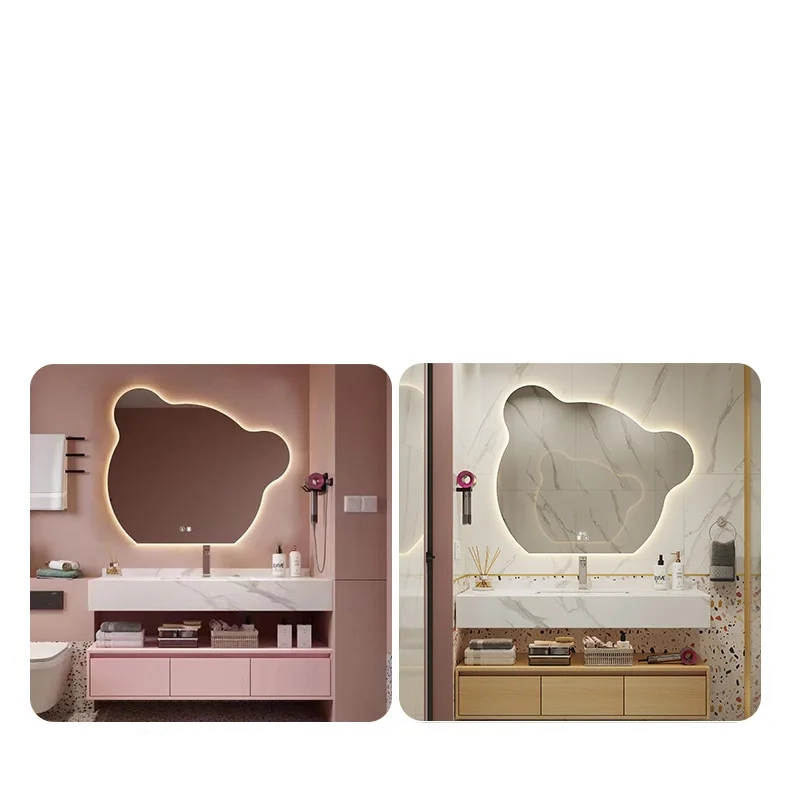  مرايا انارة شكل دب مقاس 70X80 cm فيركو - VERCO 