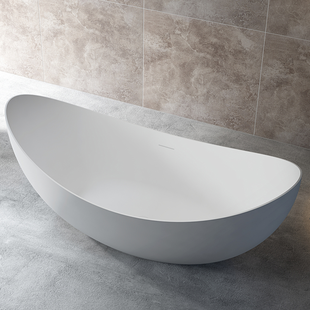  مغطس / بانيو ديكور فاخر ابيض فيركو مقاس VERCO 180X80 cm 